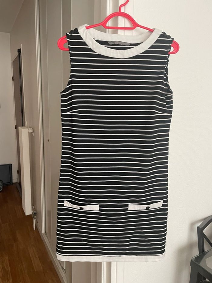 Robe à rayures sixties Zara - photo numéro 2