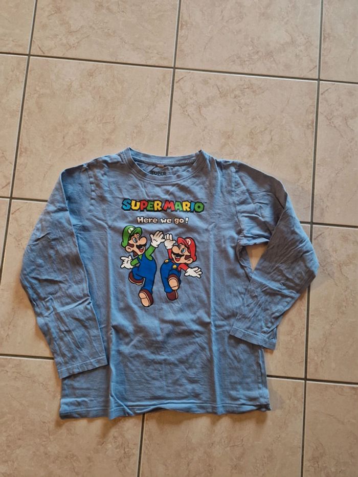 Tee shirt super Mario 12 ans
