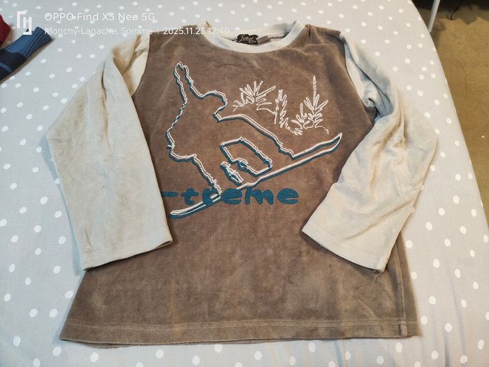 Pyjama velours 10ans