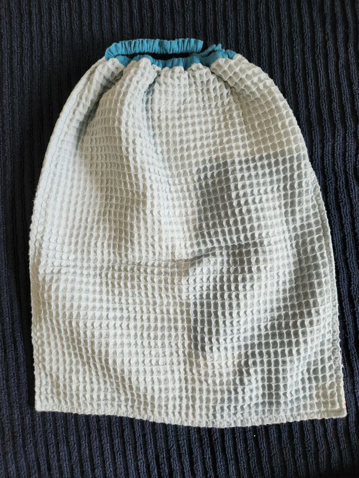 Bavoir petit tigre bleu - photo numéro 3