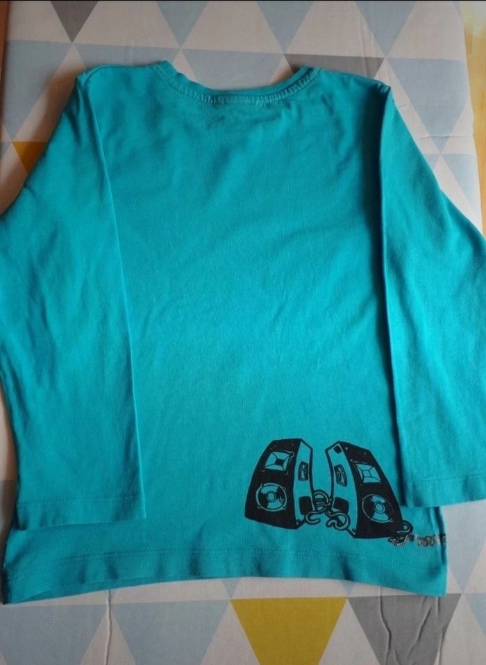 💎 Sublime Tshirt turquoise (5 ans) 💎 - photo numéro 3