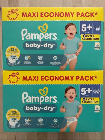Pampers taille 5+