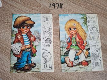 Lot 2 cartes poulbot