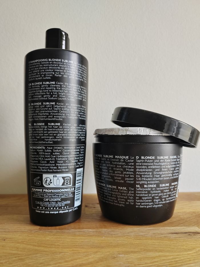 Shampoing et Masque Sweo 🌸 - photo numéro 2