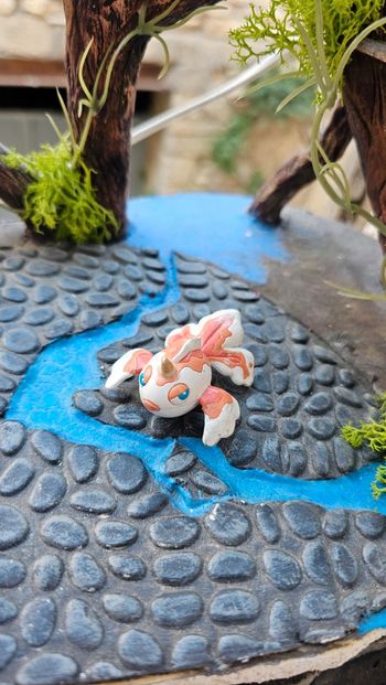 Super figurine Pokemon Nintendo tomy C.G.T.S.J Poissirène