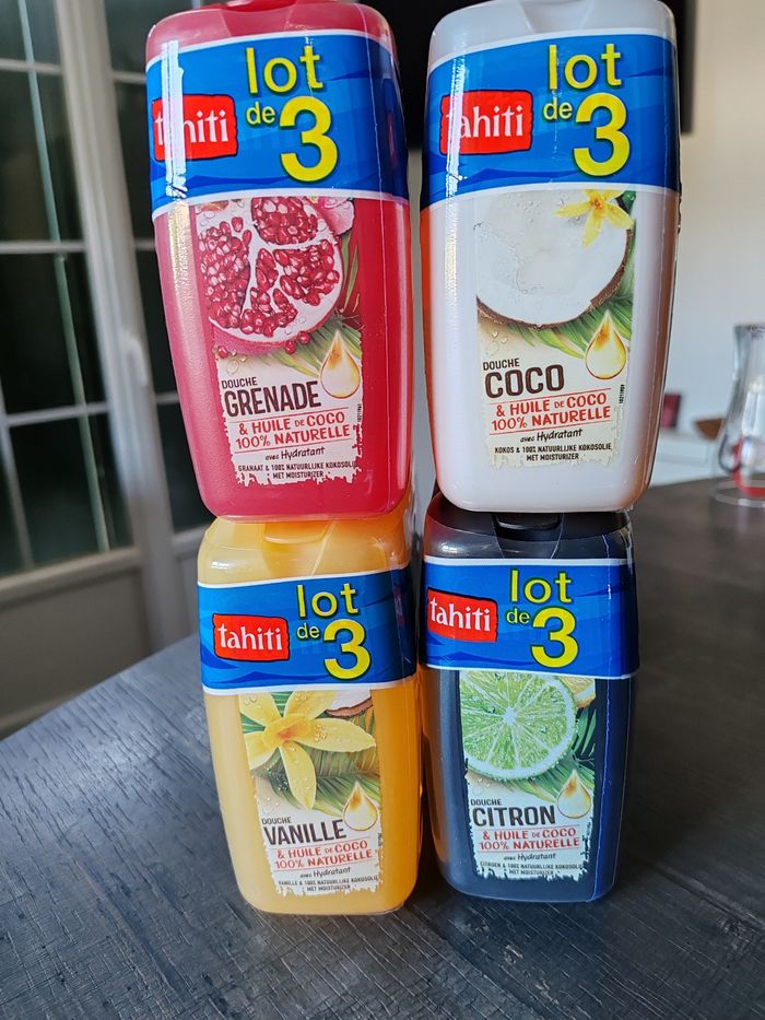 Lot 12gels douche Tahiti