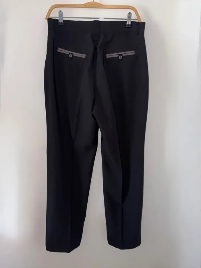 Pantalon noir habillé femme FREC taille 44 en très bon état - photo numéro 7