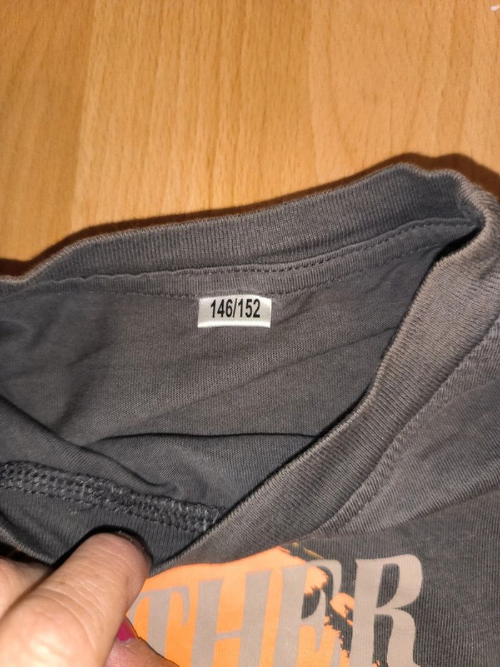 T-shirt gris taille 146-152 - photo numéro 3