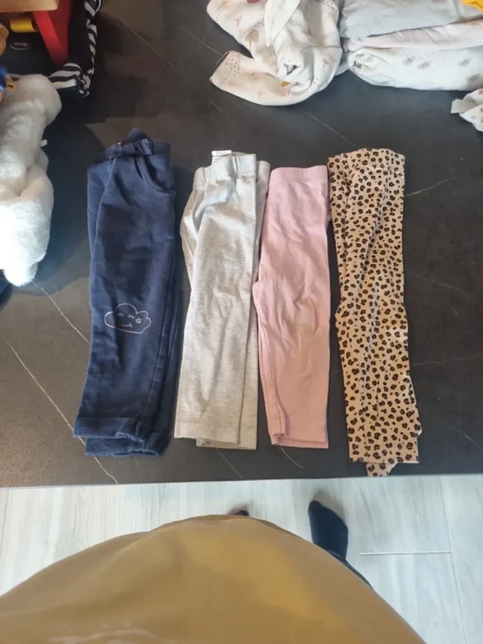 Lot leggings 18 mois