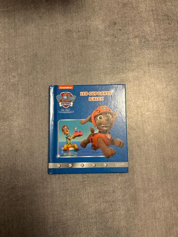 Livre Pat’ Patrouille, les cupcake d’Alex