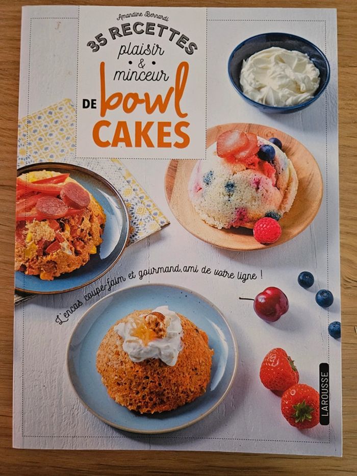 Livre 35 recettes bowl cake