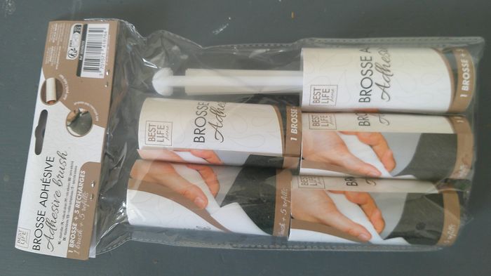 Brosse adhésive anti poils + 5 recharges (PRODUIT NEUF) - photo numéro 3