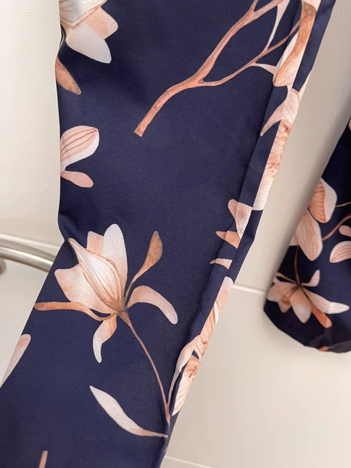 Superbe pantalon fluide fleurie Neuf Made In Italy 🌸 S 36 - photo numéro 5