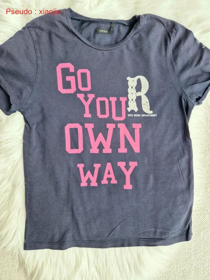 T shirt Ikks fille T. 12 ans