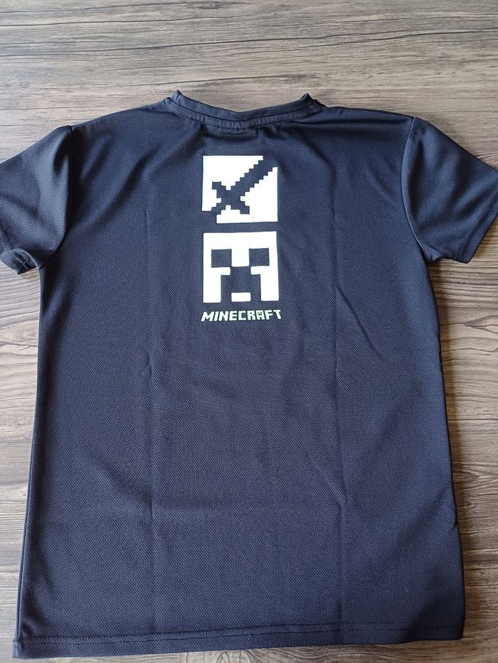 T-shirt Minecraft noir , 11-12 ans - photo numéro 4