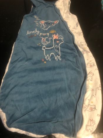 Gigoteuse épaisse 6/18 mois sans manche 