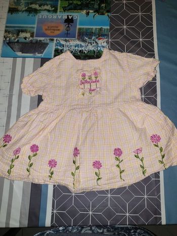 Robe d été rose