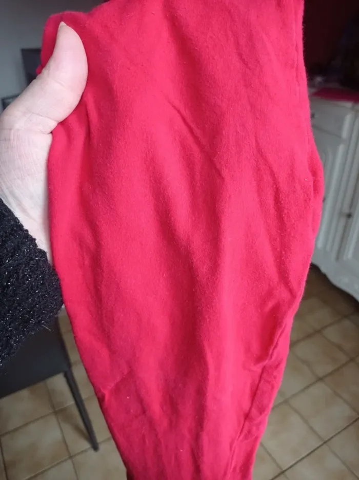 Caleçon legging rouge - photo numéro 2