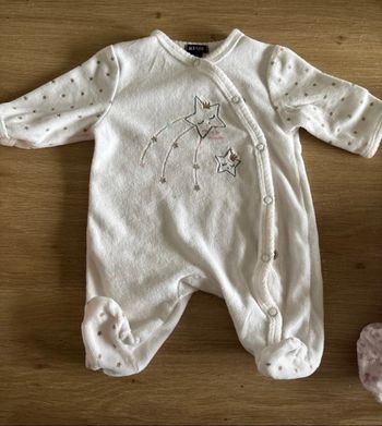 Pyjama velours 0 mois Kiabi
