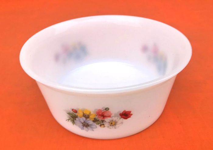 Années 1960  Saladier  Arcopal France Décor Anémones - photo numéro 3