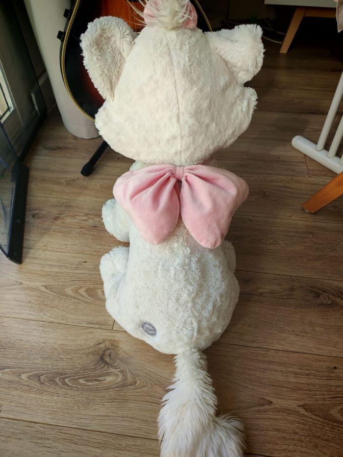 Grande peluche marie l aristochat disney store - photo numéro 5