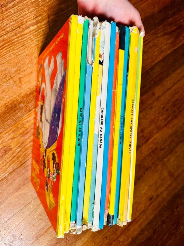 Lot exceptionnel intégrale 14 éditions originales Caroline livres bd Grands albums Hachette - photo numéro 6