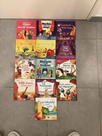 lot de 13 livre hachette jeunesse dont 4 livres mac do c’est comme ça  Aucun double