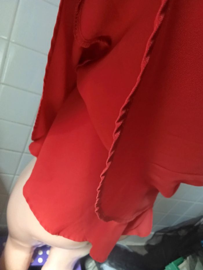 Debardeur - chili (orange/rouge) - Taille XS - Amisu - photo numéro 7