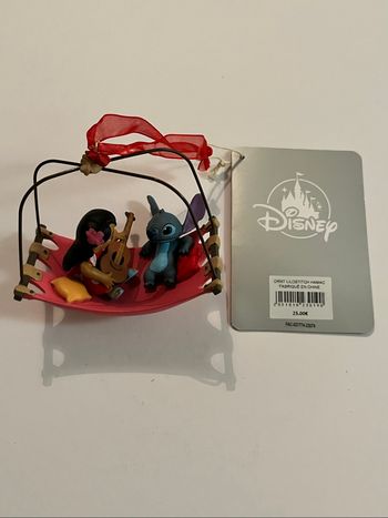 Ornement suspension de Noël Lilo et Stitch