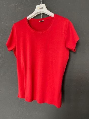Teeshirt rouge 100% coton 50/52