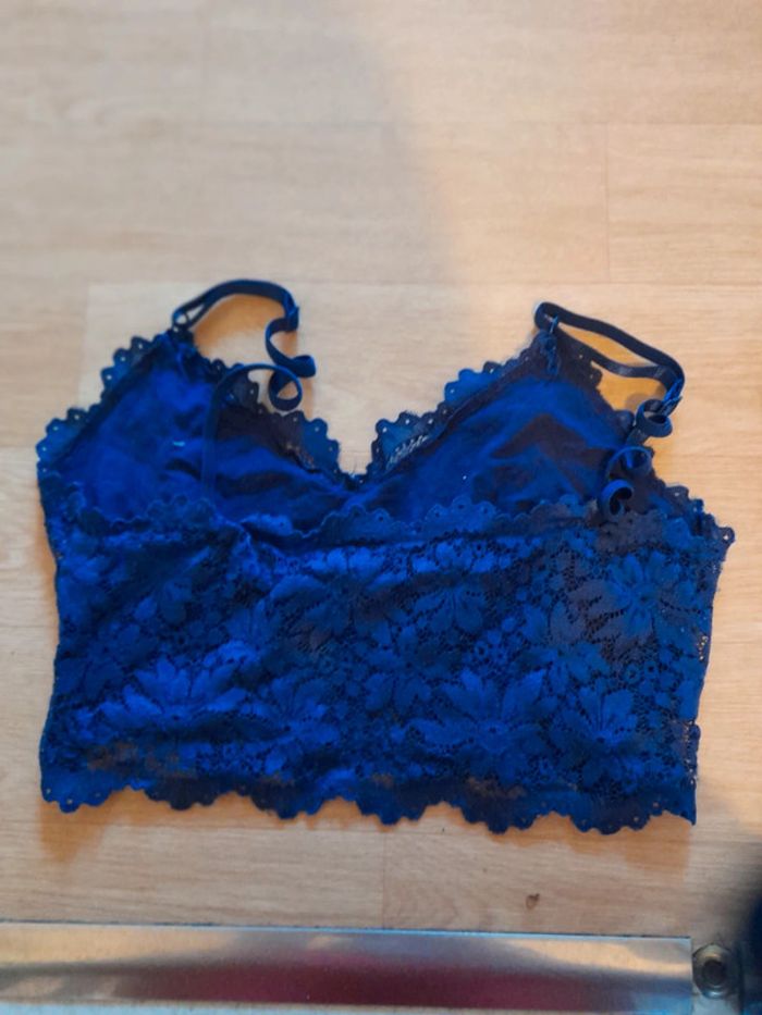Brassière dentelle sans coussinet pour femme - photo numéro 2