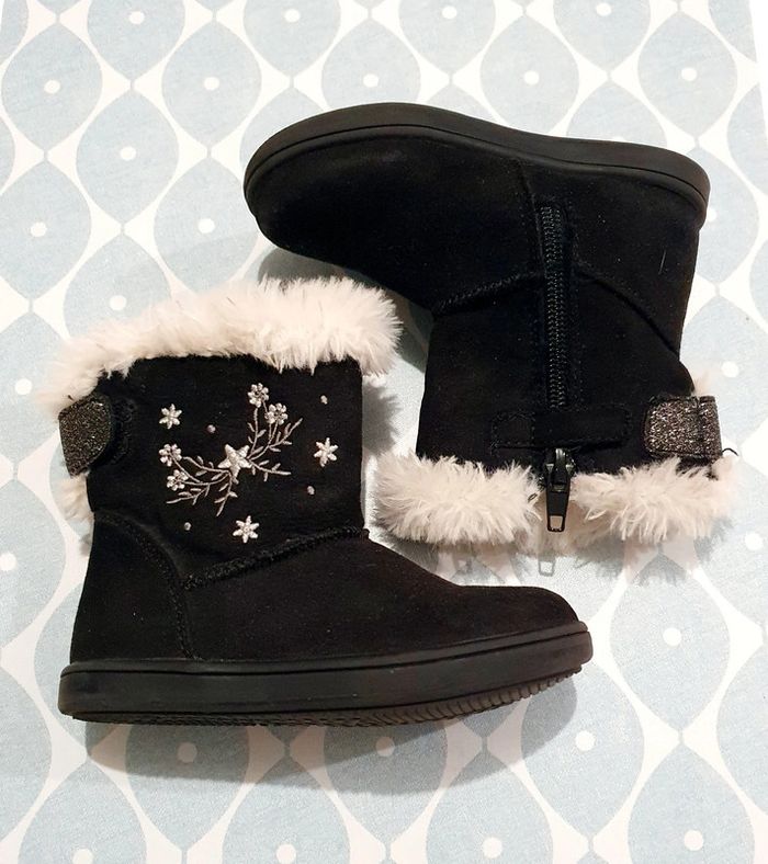 Bottines noires Freemouss - P22