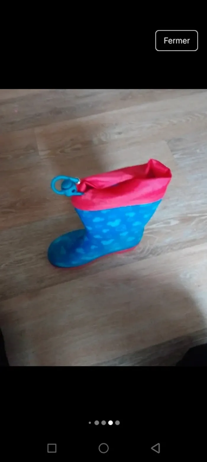 Botte pluie mickey 28 - photo numéro 5