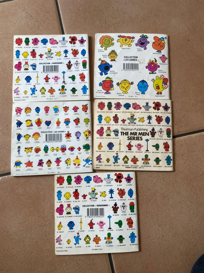 Lot anciens livres monsieur madame - photo numéro 2