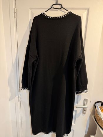 Robe longue en laine