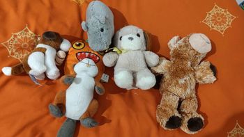 🌺 Lot de 7 animaux en peluche