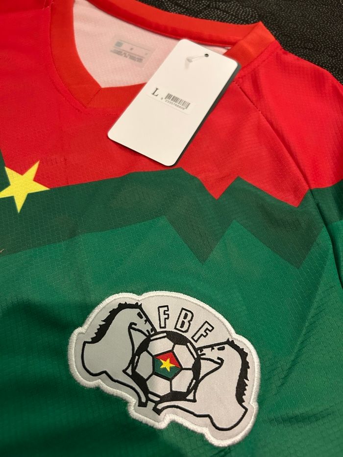 Maillot de Burkina Faso - photo numéro 2