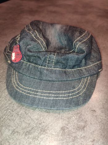 casquette effet jean