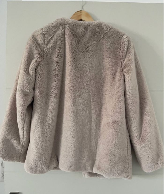 Manteaux fausse fourrure rose vieux  New Look - photo numéro 2