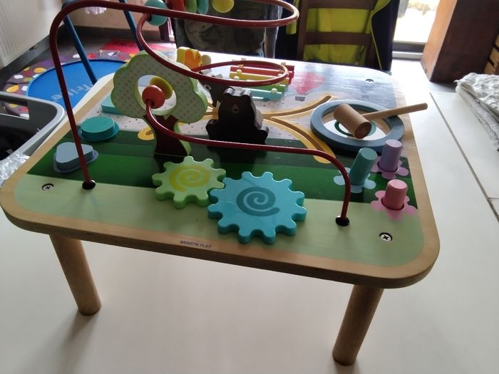 Table d'activités Les animaux de la forêt - photo numéro 2
