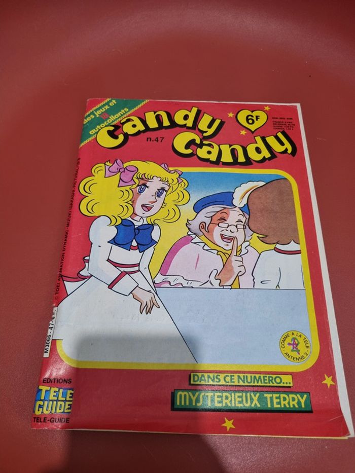 lot de 4 candy teleguide (dont 1 poster et 6 autocollants) - photo numéro 4