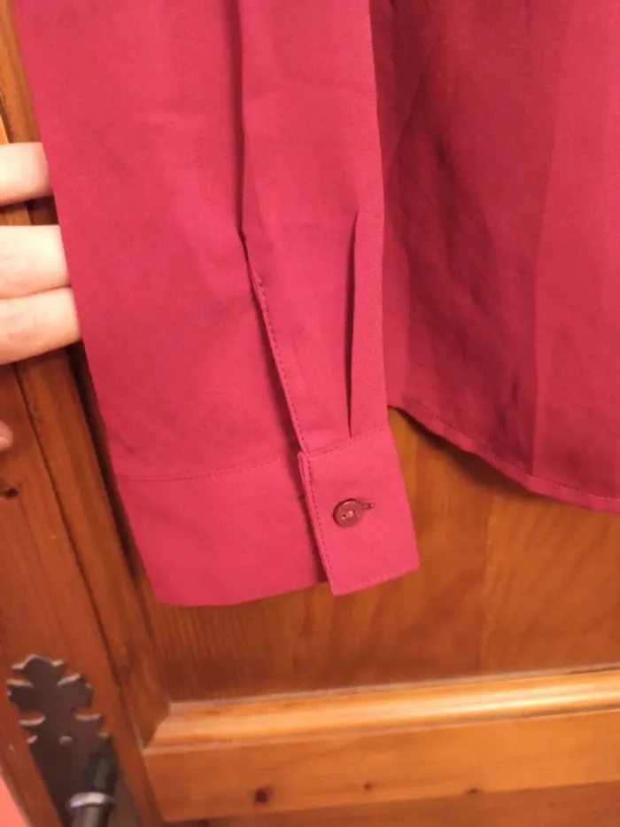 Blouse grenat - photo numéro 2