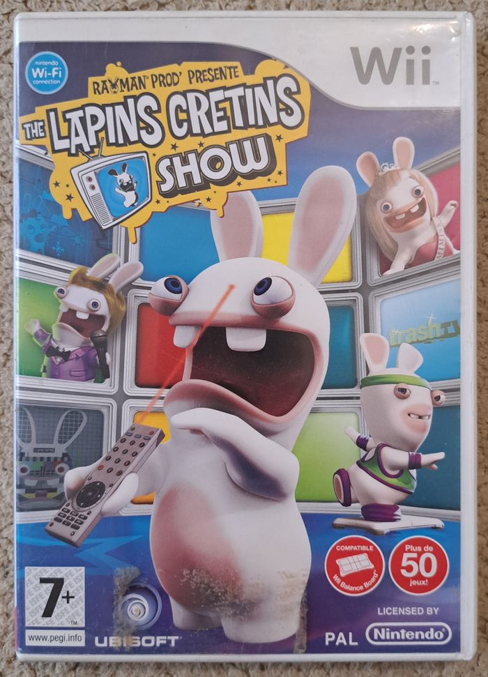 🎮 The Lapins Crétins Show Nintendo Wii