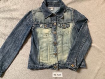 Veste en jean 12 ans