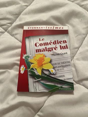 Livre le comédien malgré lui