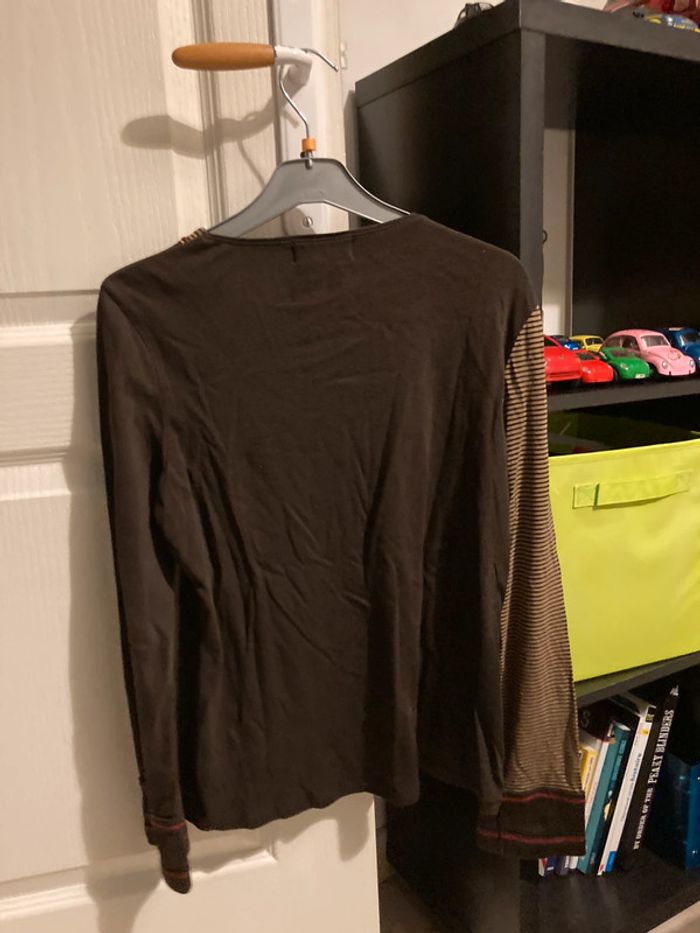 Haut à manches longues à motifs Armand Thiery - photo numéro 3