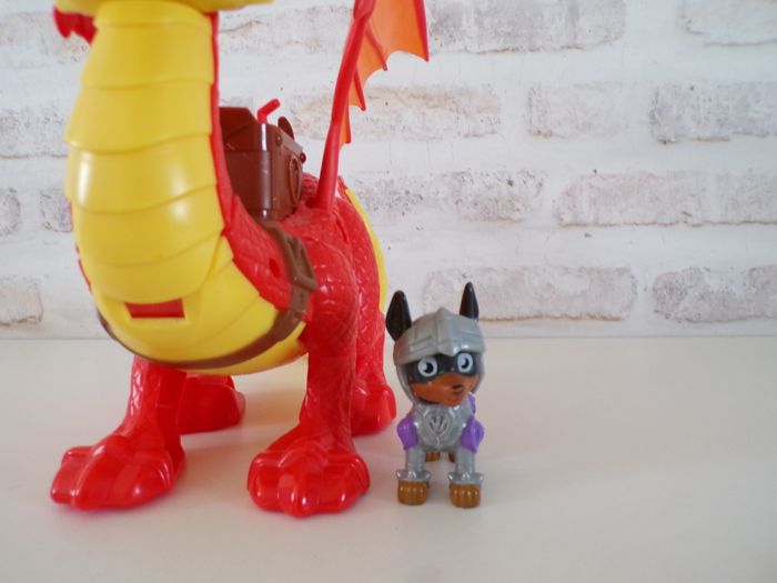 Dragon Braize et Croc le chevalier - Paw Patrol - Pat Patrouille - photo numéro 5