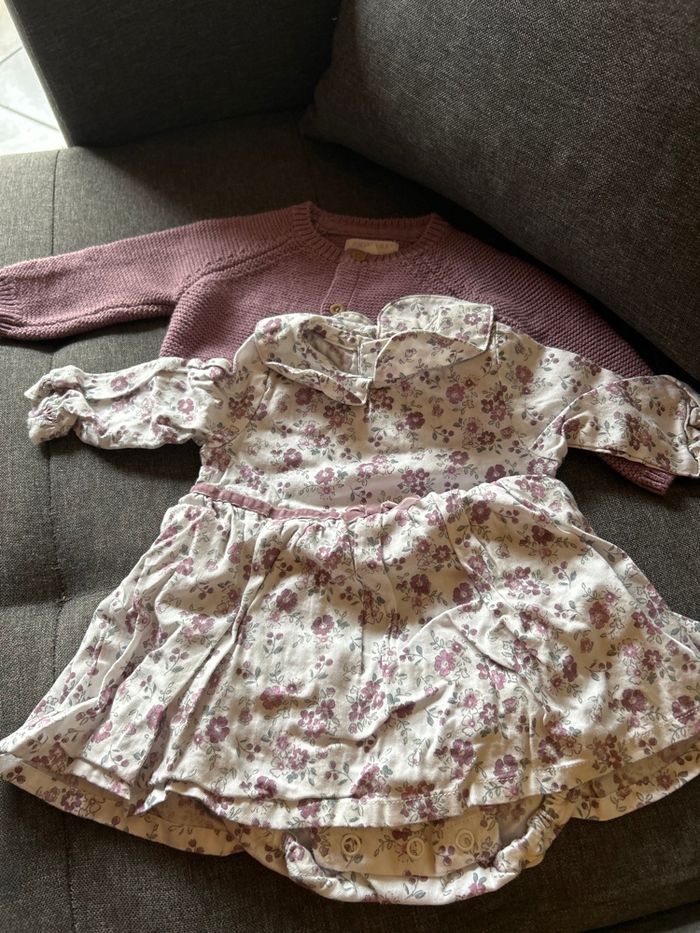 ensemble robe manche longue