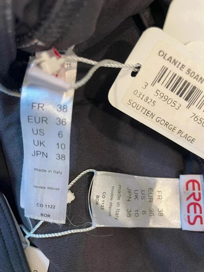 Maillot de bain neuf eres 38 - photo numéro 5