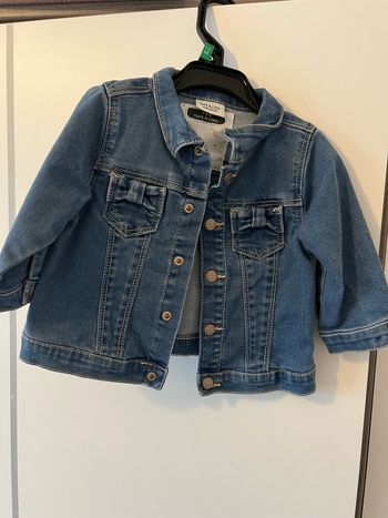 Veste jean bébé fille